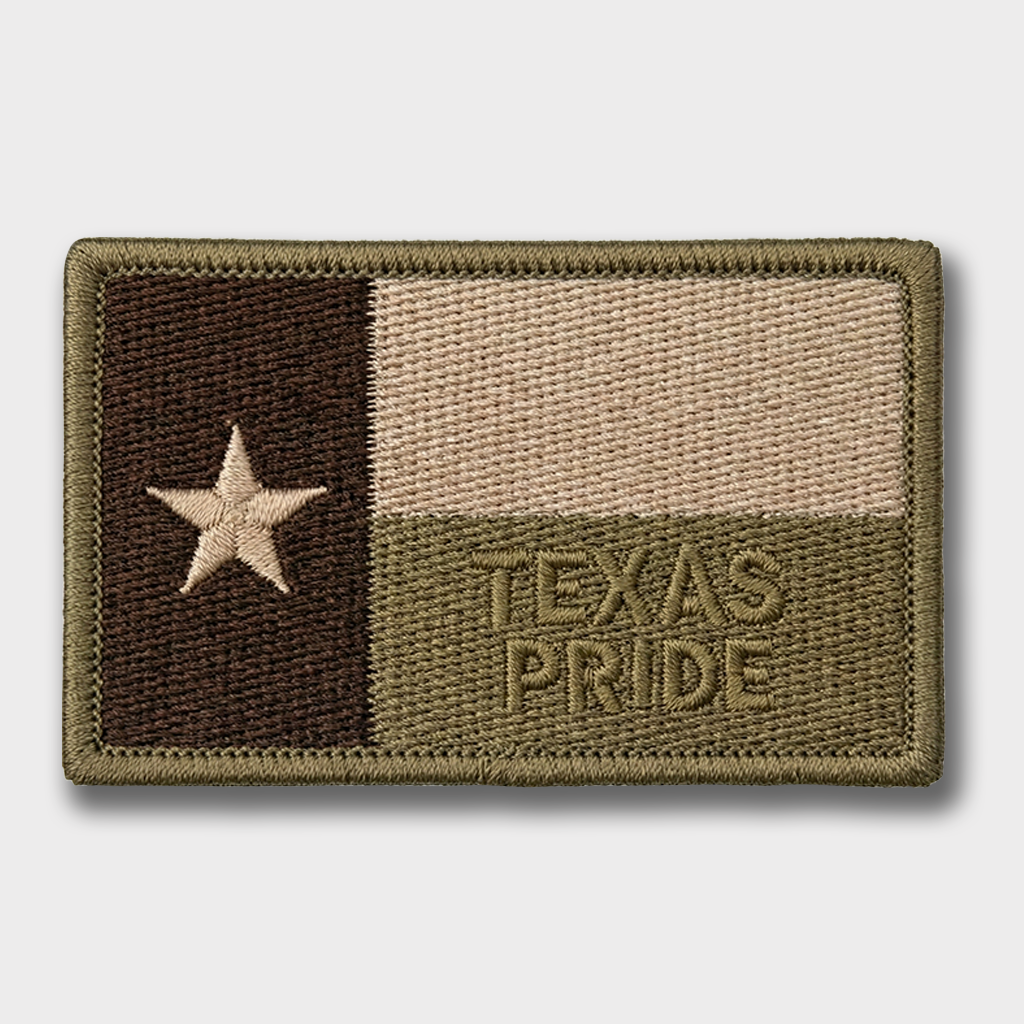 texas pride flag morale patch